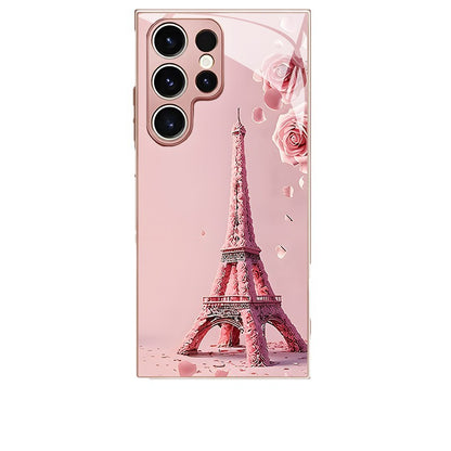 Rose Tower Pattern Hard Case for Samsung