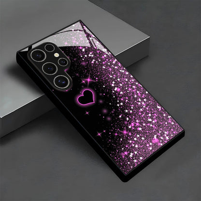 Glitter Star Hard Case for Samsung Galaxy