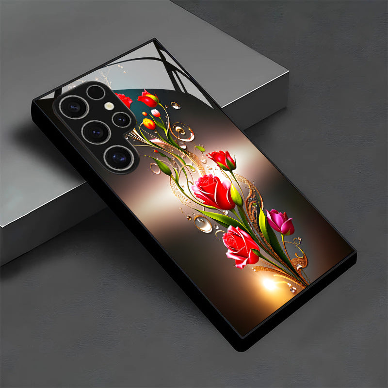 Warm-Toned Bouquet Hard Case for Samsung