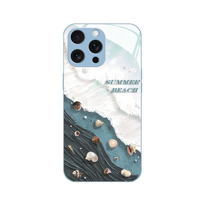 Glass Anti-Drop Case For iPhone