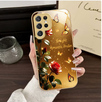 Rose Pattern Hard Case for Samsung