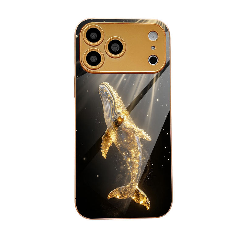 Whale Pattern Hard Case for iPhone