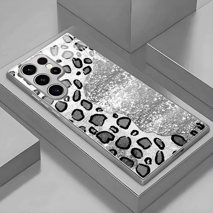 Shiny Leopard Print Pattern Hard Case for Samsung