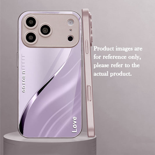 Vibrant Curves Pattern Hard Case for iPhone