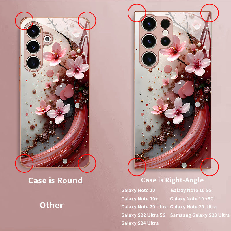 Peach Blossom Pattern Hard Case for Samsung