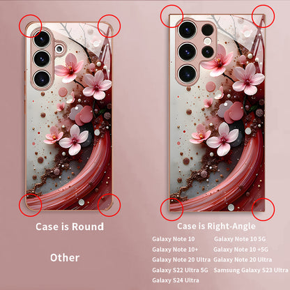 Peach Blossom Pattern Hard Case for Samsung