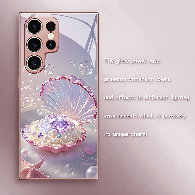 Shell Gem Pattern Hard Case for Samsung