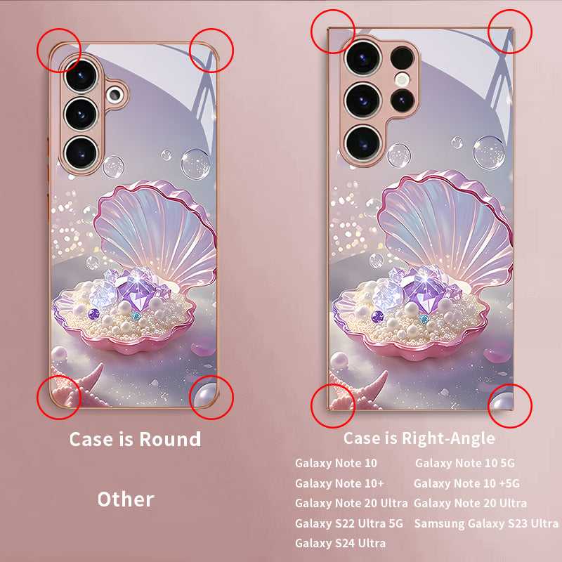 Shell Gem Pattern Hard Case for Samsung