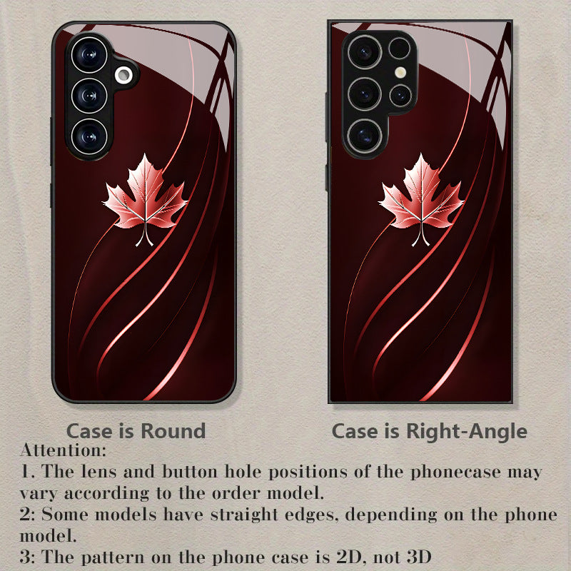Maple Leaf Pattern Case for Samsung
