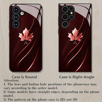 Maple Leaf Pattern Case for Samsung
