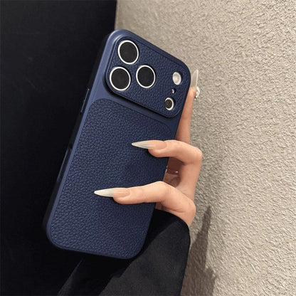 Classic Litchi Textured Case for iPhone