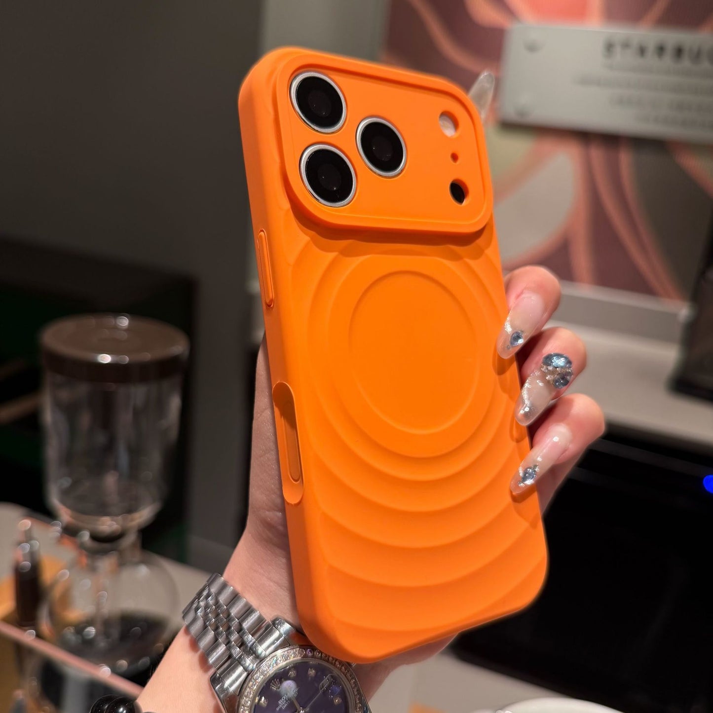 Ripple Wave Silicone Case for iPhone