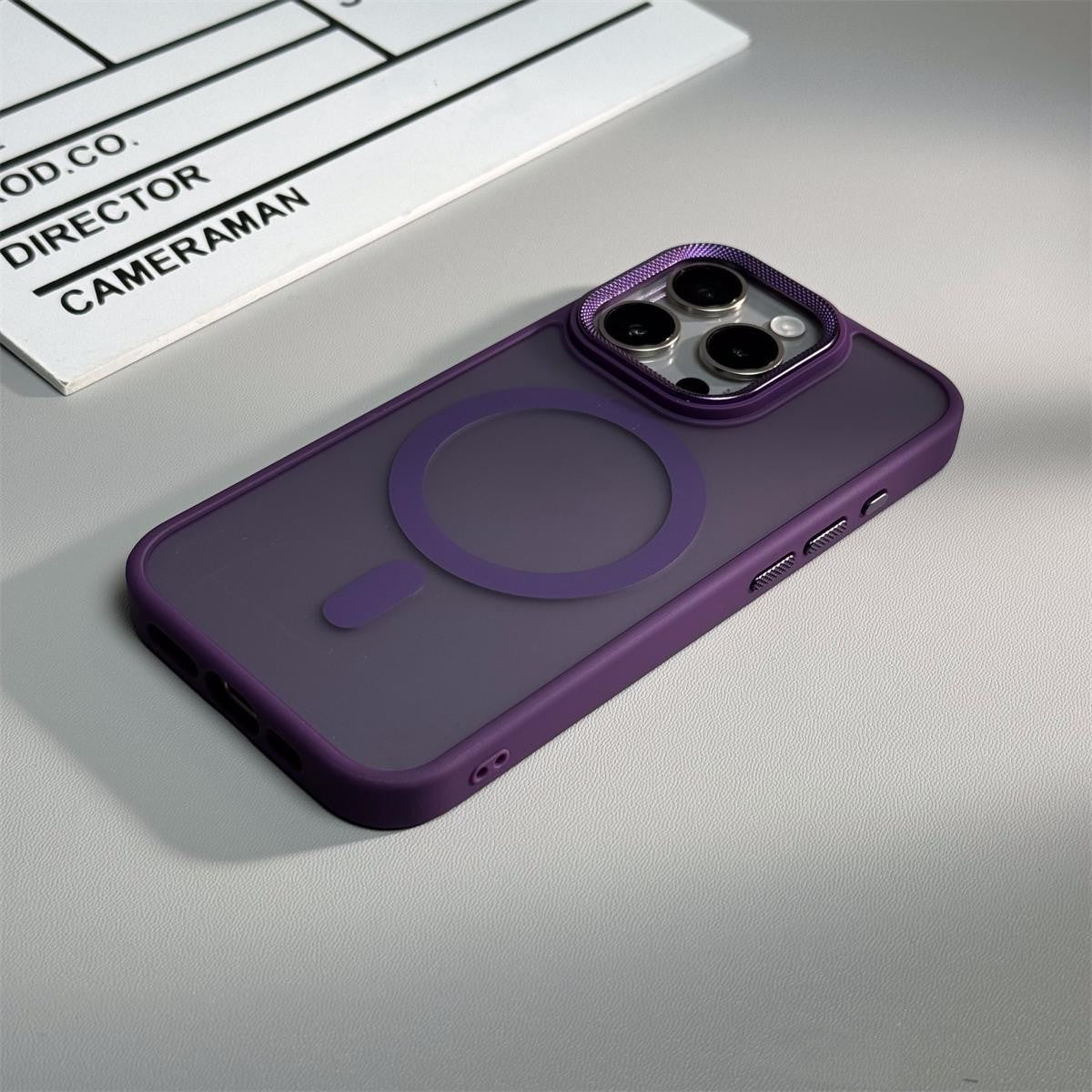 Lens Protection Matte Case for iPhone