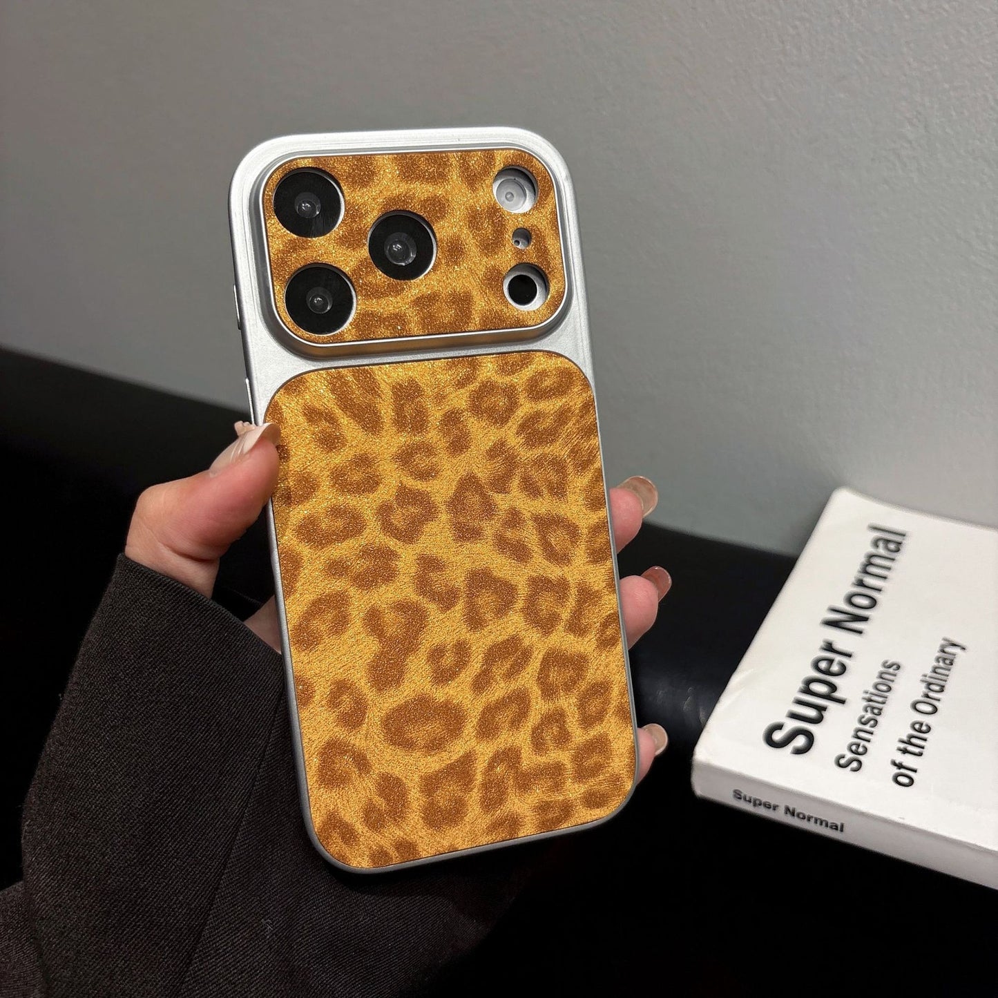 Leopard Print Leather Case for iPhone