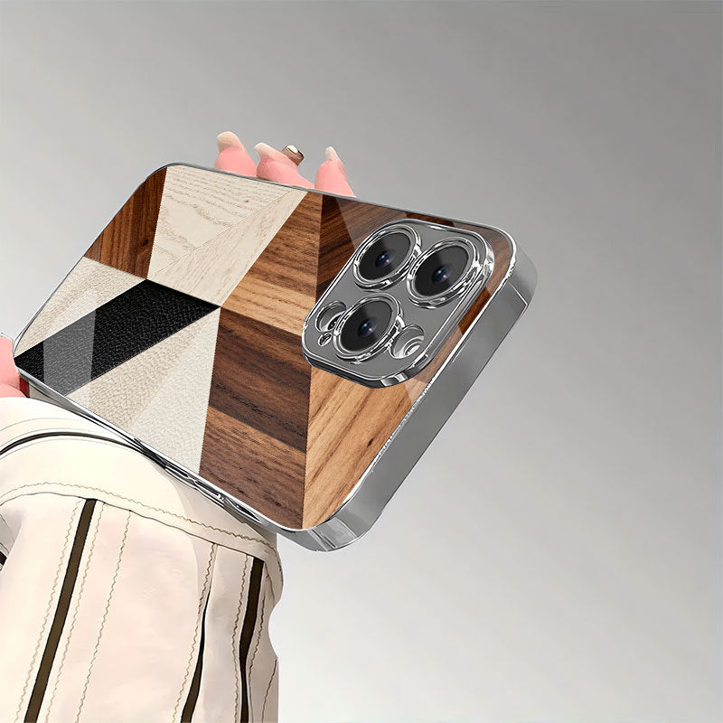 Wood Grain Pattern Case for iPhone