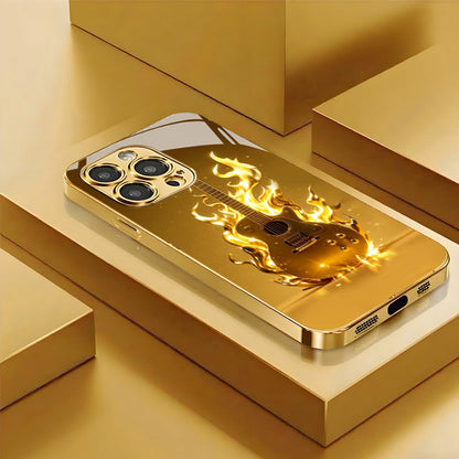Flame Guitar Hard Case for iPhone