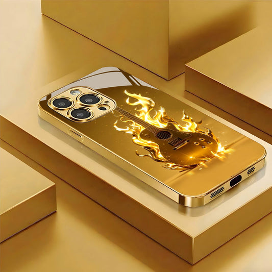 Flame Guitar Hard Case for iPhone