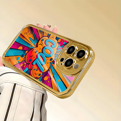 “COOL” Pattern Hard Case for iPhone
