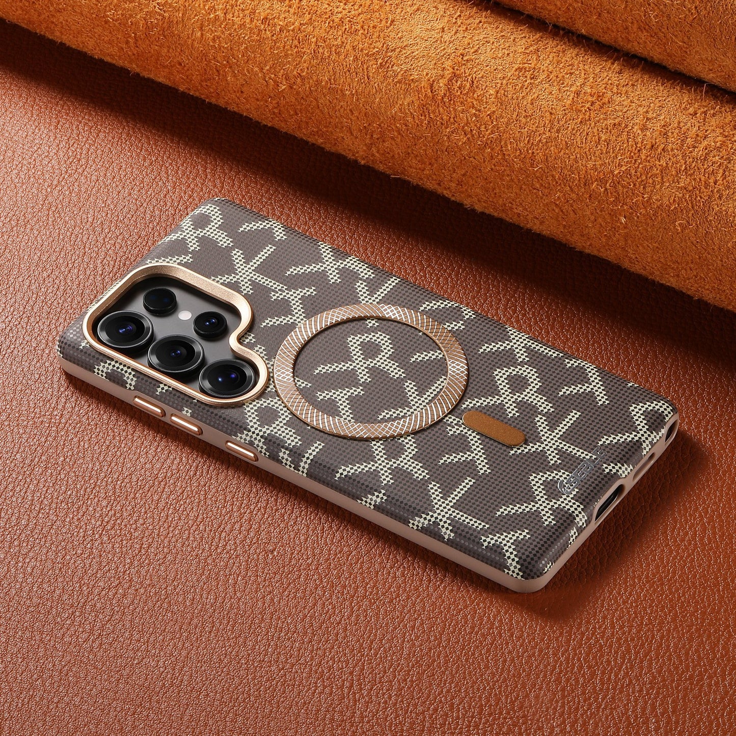 Letter Pattern Matte Case for Samsung