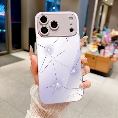 Rhombus Geometry Pattern Hard Case for iPhone