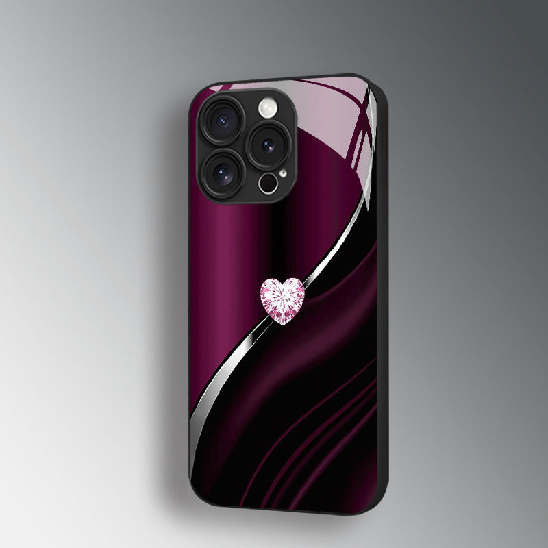 Sparkling Heart Hard Case for iPhone