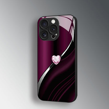 Sparkling Heart Hard Case for iPhone