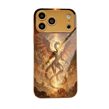 Dragon Pattern Hard Case for iPhone