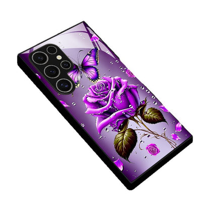 Rose Butterfly Hard Case for Samsung