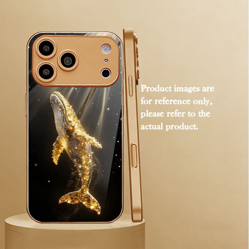 Whale Pattern Hard Case for iPhone