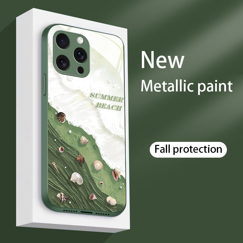 Glass Anti-Drop Case For iPhone