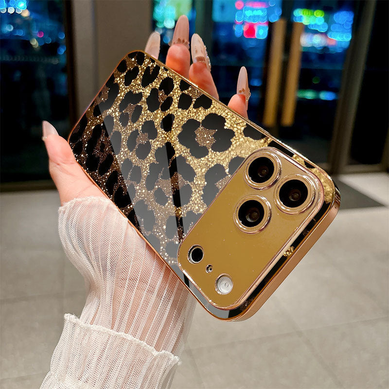 Leopard-print Pattern Hard Case for iPhone