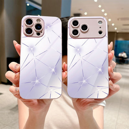 Rhombus Geometry Pattern Hard Case for iPhone