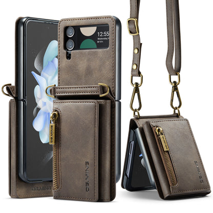 Magnetic Leather Wallet Case for Samsung Z Flip Series