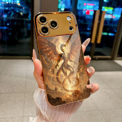 Dragon Pattern Hard Case for iPhone