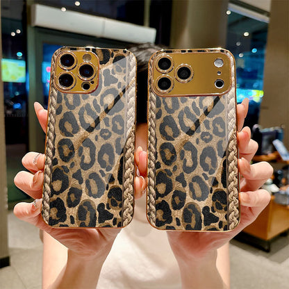 Leopard Print Hard Case for iPhone