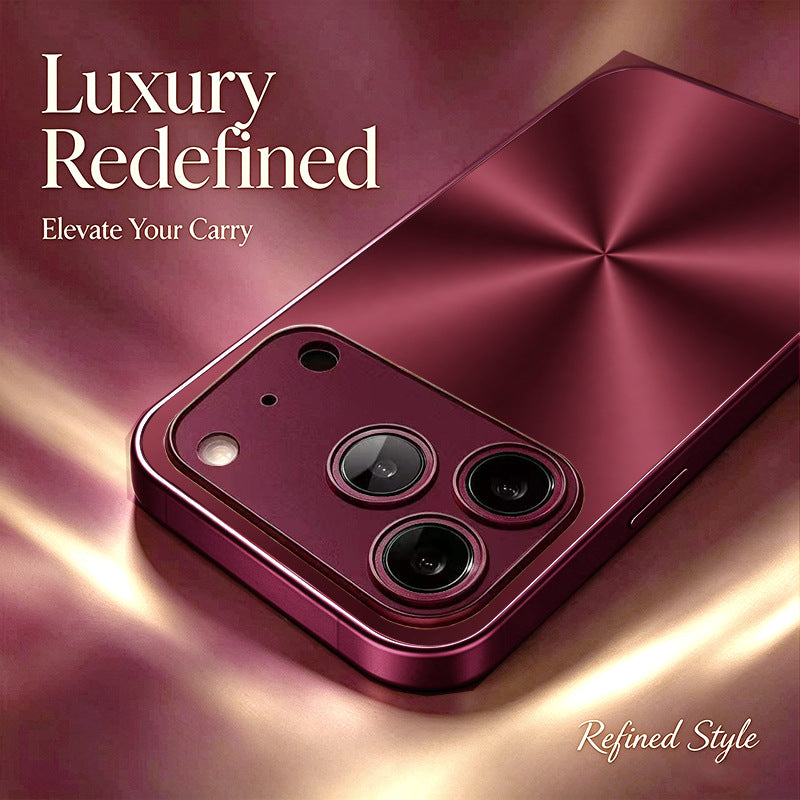 Solid Wine Red Hard Case for iPhone