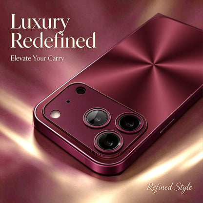 Solid Wine Red Hard Case for iPhone