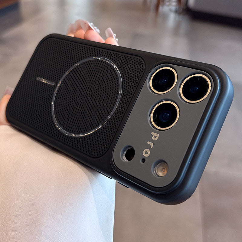 Contrast Lens-Guard Cooling Case for iPhone