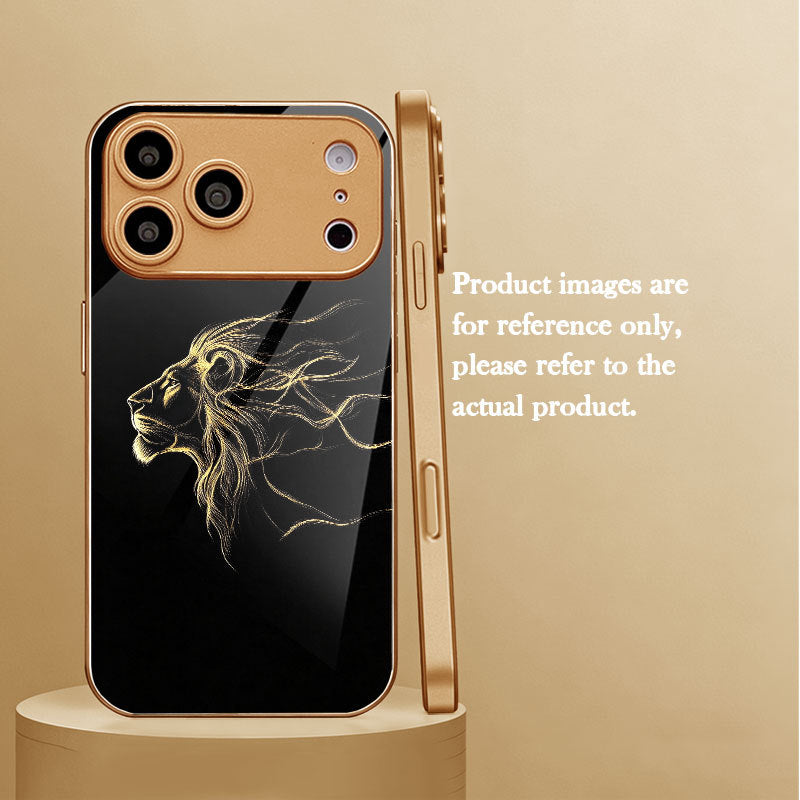 Lion Pattern Hard Case for iPhone