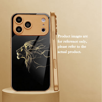 Lion Pattern Hard Case for iPhone