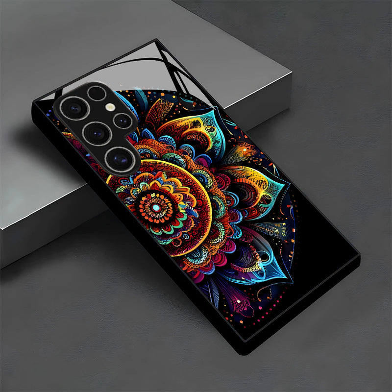 Datura Flower Pattern Hard Case for Samsung