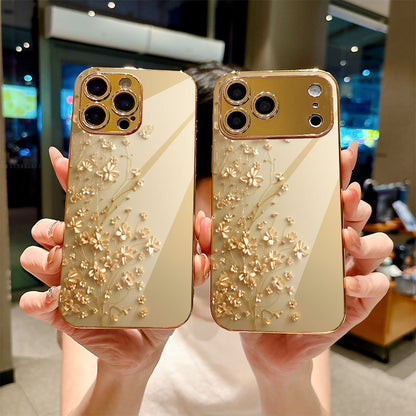 Floral Pattern Hard Case for iPhone