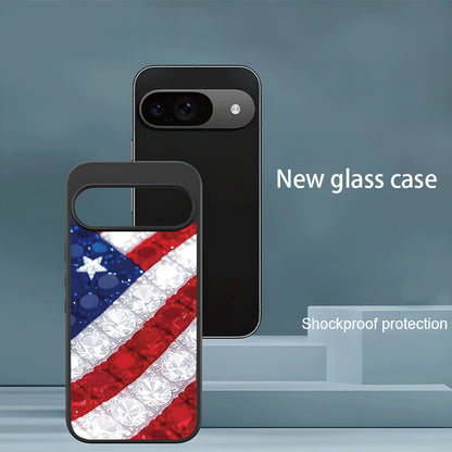 Bling Star-Spangled Banner Hard Case for Google Pixel