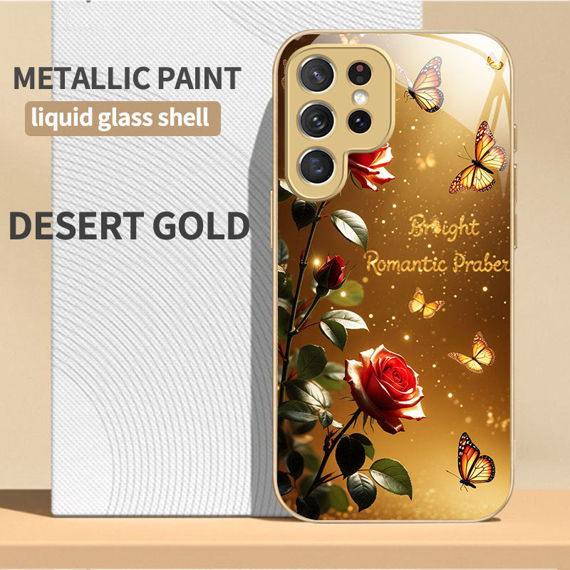 Rose Pattern Hard Case for Samsung