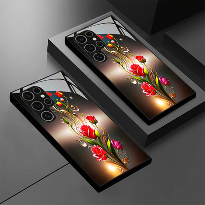 Warm-Toned Bouquet Hard Case for Samsung