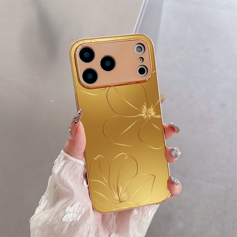 Minimalist Flower Pattern Hard Case for iPhone