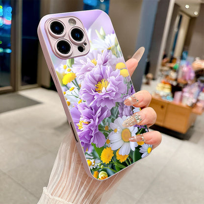 Lisianthus Pattern Hard Case for iPhone