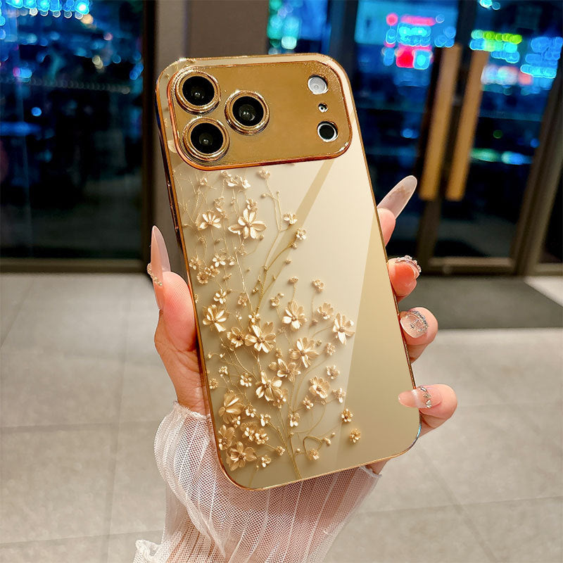 Floral Pattern Hard Case for iPhone