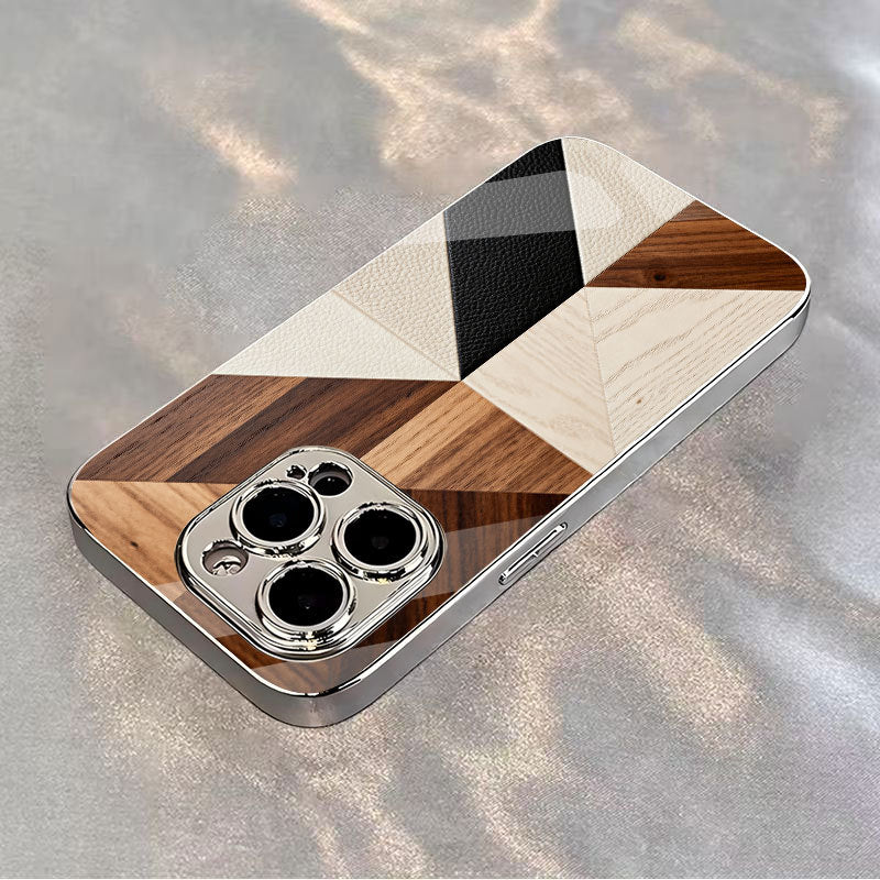 Wood Grain Pattern Case for iPhone