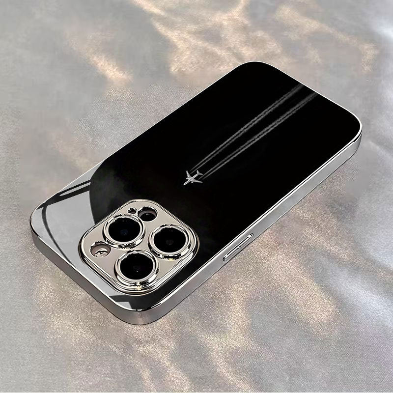 Airplane Route Pattern Hard Case for iPhone